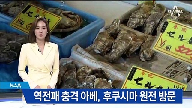 역전패 충격 아베, 후쿠시마 원전 방문 …‘수입 분쟁’ 잠재우기?
