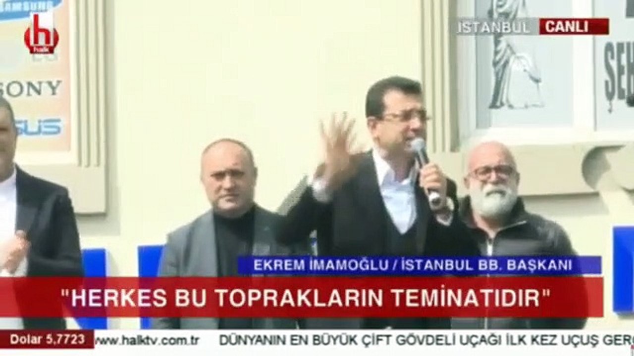Ekrem İmamoğlu Kimin mazbatasını kime vermiyorsun