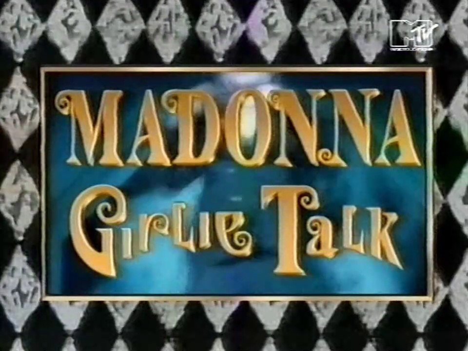 MADONNA/ MTV SPECIAL/ 1993/ GIRLIE TALK/ INTERVIEW/ THE GIRLIE SHOW PROMO/ THESHOW 2019