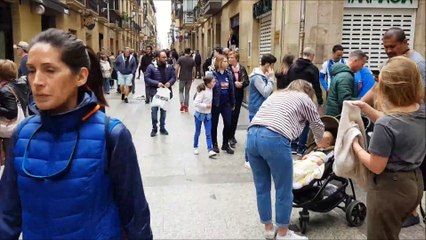 Real Sociedad-Eibar: Se empieza a ambientar la calle