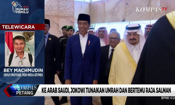 Ke Arab Saudi, Jokowi Tunaikan Umrah dan Bertemu Raja Salman