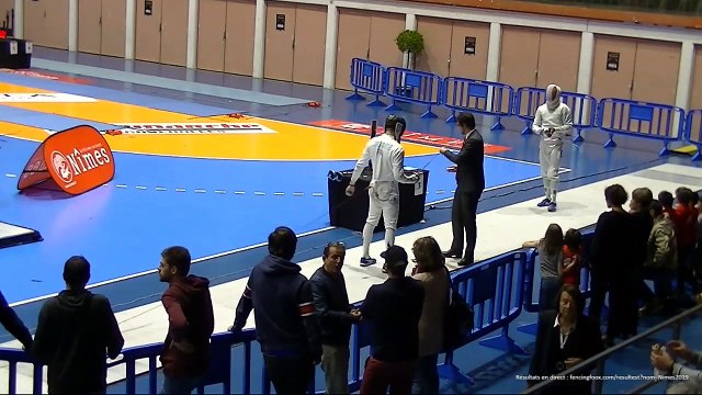 A Escrime Nîmes 2019 Circuit National Elite Dimanche 14 Avril place de 3ème