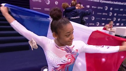 Euro de gymnastique : Deuxième titre pour Mélanie De Jesus dos Santos !