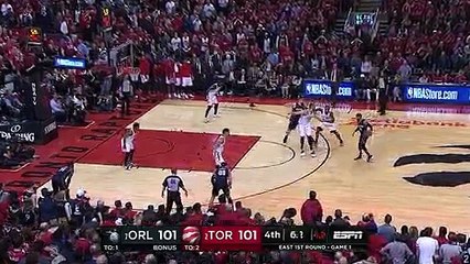 Download Video: Basket-Ball - NBA - D.J. Augustin GAME WINNING THREE vs. Toronto Raptors in Game 1  2018-19 NBA Playoffs