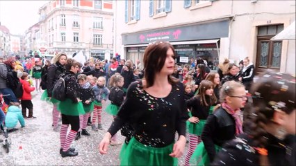 Des milliers de spectateurs pour assister à la 16e édition du carnaval de Montbéliard