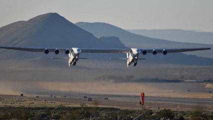 Primer vuelo del avión más grande del mundo