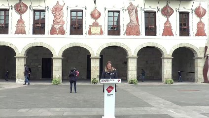 Intervención de Ruth Goñi, de Navarra Suma, en Vera de Bidasoa