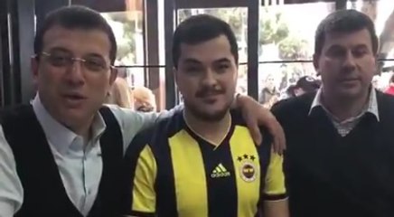İmamoğlu'dan derbi paylaşımı