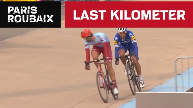 Last Kilometer - Paris-Roubaix 2019 - Philippe Gilbert wins Paris-Roubaix