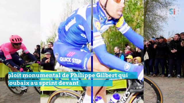 Philippe Gilbert remporte Paris-Roubaix 2019