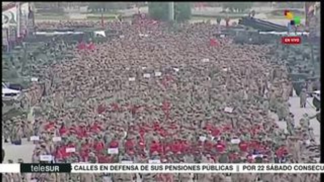 Pdte. Maduro participa en aniversario de la Milicia Bolivariana