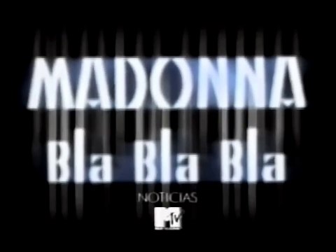 MADONNA/ MTV LATINO'S NOTICIAS SPECIAL INTERVIEW/ BLA BLA BLA/ 1997/ THESHOW 2019