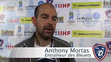 Mondial U18 D1A. La réaction d'Anthony Mortas après deux journées