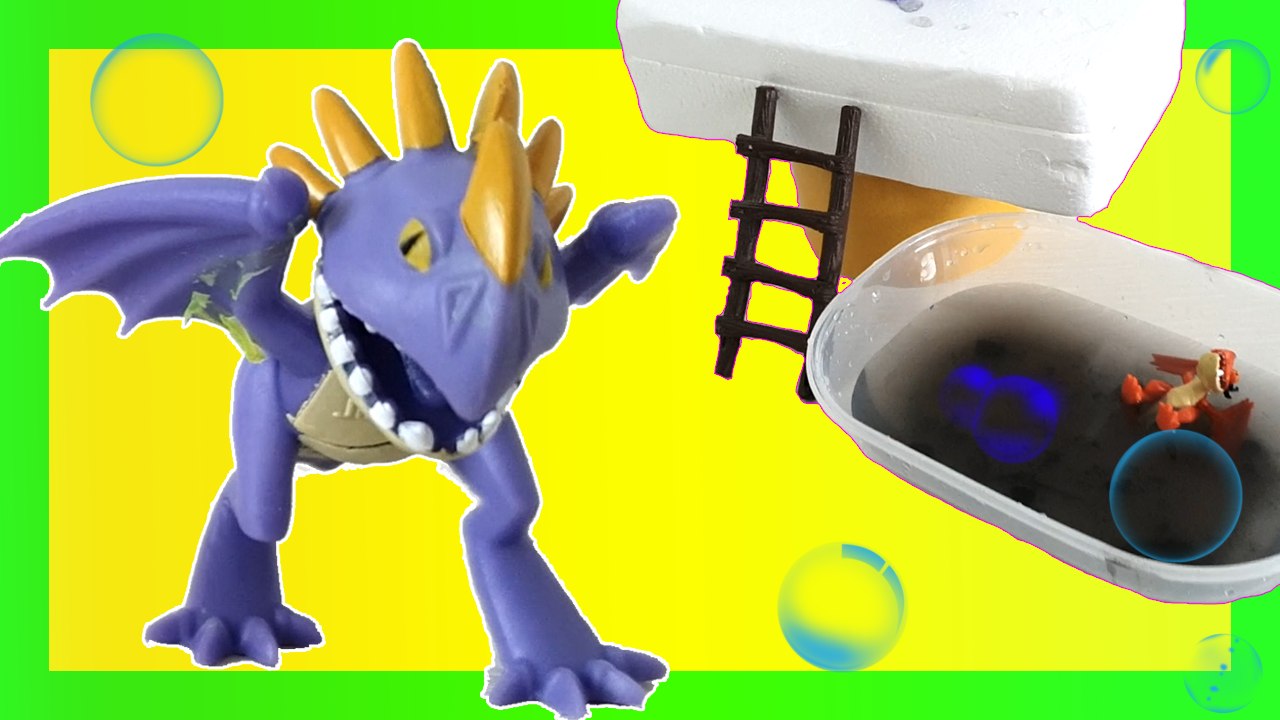 Dragon Toys Pretend Play - How To Train Your Dragon Kids Video
