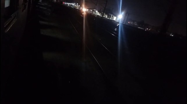 EMU 64168 Entering Platform _ meet Taj Express - 12279