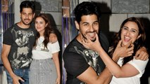 Sidharth Malhotra CUTE MOMENTS With Parineeti Chopra At Wrap Up Party JABARIYA JODI