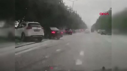 Balıkesir, Dolu Yağışı Sonrası Beyaza Büründü