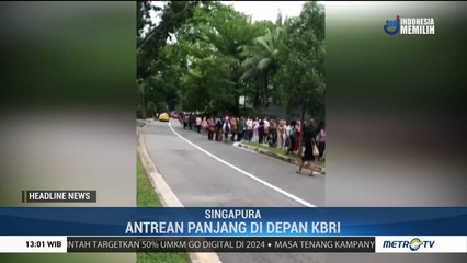 WNI di Singapura Antusias Ikuti Pemilu 2019