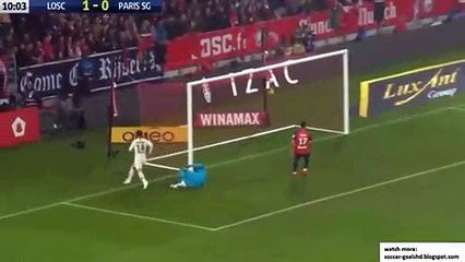 Juan Bernat Goal - Lille vs Paris Saint-Germain 1-1 14/04/2019