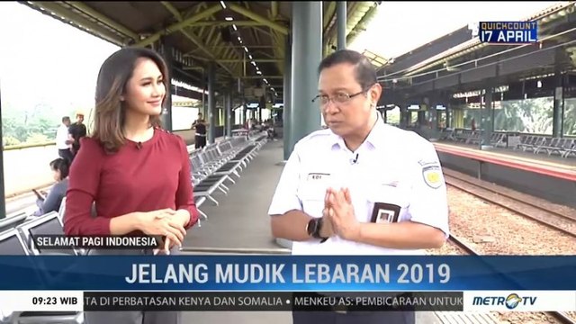 Kesiapan PT KAI Jelang Mudik Lebaran 2019