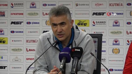 Gazişehir Gaziantep - Adanaspor maçının ardından