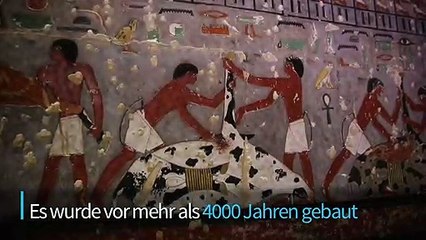 Mehr als 4000 Jahre alte Grabkammer in Ägypten entdeckt