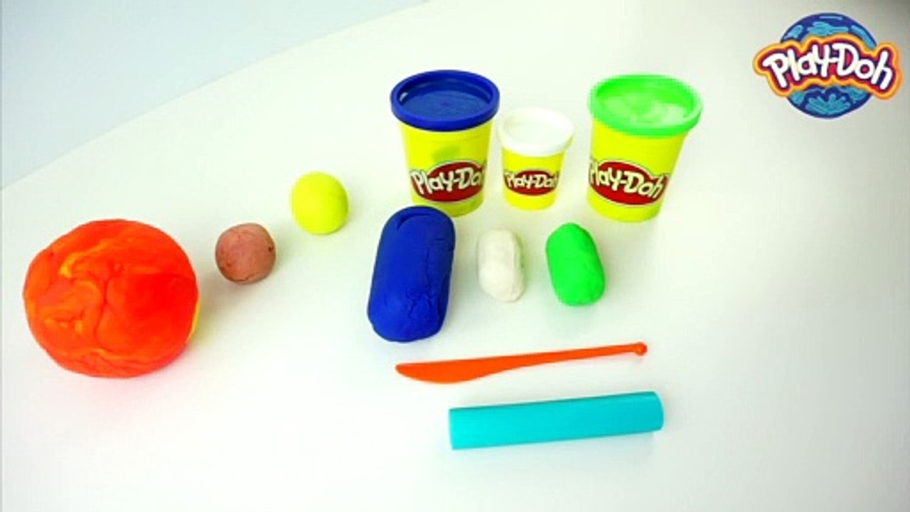 How To Make.. MARS & EARTH | Solar System | Play Doh Planets for Kids  Crafty Kids