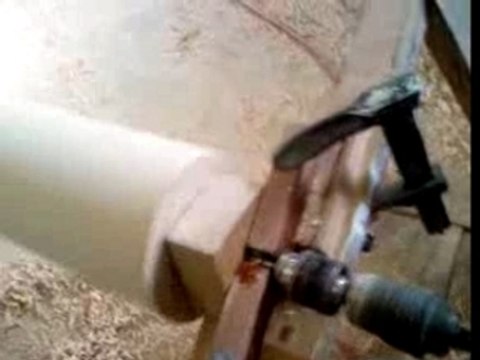 comment faire un poteau carré rond !!( enfin meme pa rond)