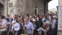 Canciones, bailes y hojas de palma adornaron el Domingo de Ramos en Jerusalén