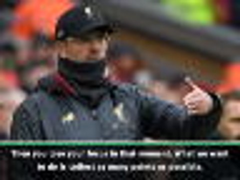 Klopp ignoring 'bulls***' comments about Liverpool's title challenge
