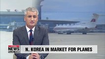 Russia says N. Korea interested in buying Russian passenger airplanes