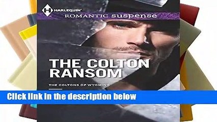 About For Books  The Colton Ransom (Harlequin Romantic Suspense)  Review