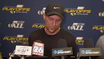 Shootaround Interviews, 4.14Coach Quin Snyder, Joe Ingles, Royce O'Neale