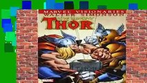 About For Books  Thor Visionaries: Walter Simonson Volume 1 TPB (New Printing): Walter Simonson v.