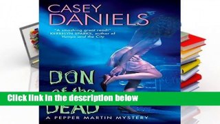 Full E-book  Don of the Dead: A Pepper Martin Mystery  Review