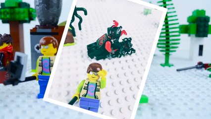 LEGO Ninjago STOP MOTION W/ Kai & Zane: The Dinosaur Shadow Prank | LEGO Ninjago | By LEGO Worlds