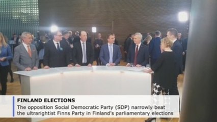 Social democrats narrowly beat ultraright in Finnish legislative elections