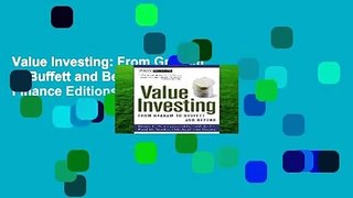 Value Investing: From Graham to Buffett and Beyond (Wiley Finance Editions)