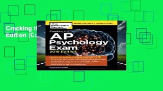 Cracking the AP Psychology Exam, 2018 Edition (College Test Prep)