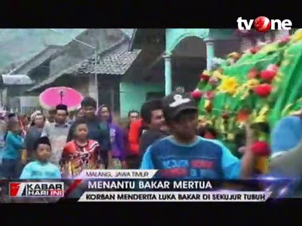 Mertua yang Dibakar Menantu Akhirnya Meninggal