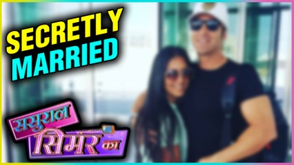 This Sasural Simar Ka Actress Opens Up About Her Secret Marriage