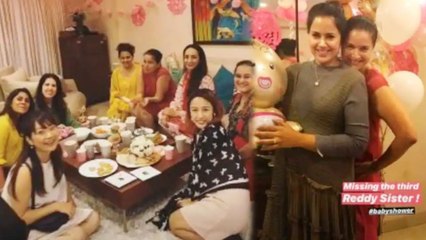 Sameera Reddy's Baby Shower with her family & friends; Check Out | Boldsky