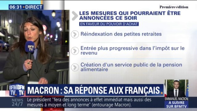 Emmanuel Macron a tenu deux réunions à l'Élysée hier soir, voici les mesures que le Président pourrait annoncer ce lundi