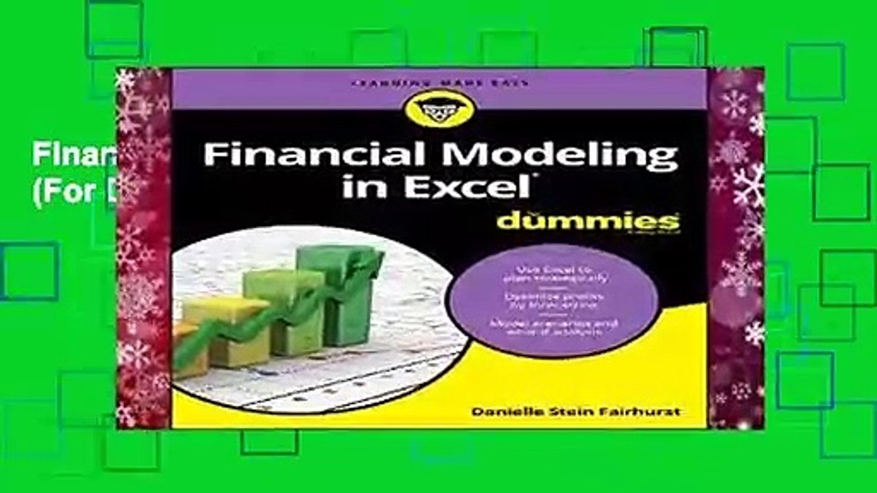 Financial Modeling in Excel For Dummies (For Dummies (Lifestyle))