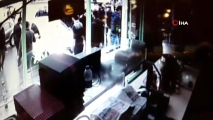 Ölümden kıl payı kurtuluş kamerada