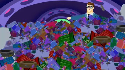 Apprendre les couleurs à travers le recyclage et le nettoyage de la plage à SuperZoo! Vidéos éducatives pour les enfants