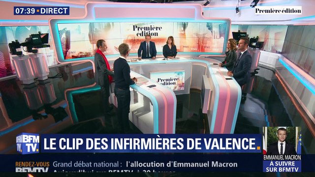 Le clip des infirmières de Valence