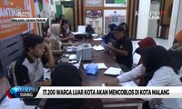 17.200 Warga Luar Kota Akan Mencoblos di Kota Malang