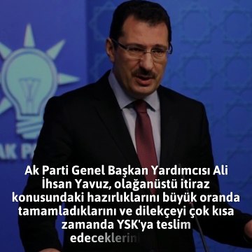 AK Parti, İstanbul seçimi için olağanüstü itiraz hazırlığında