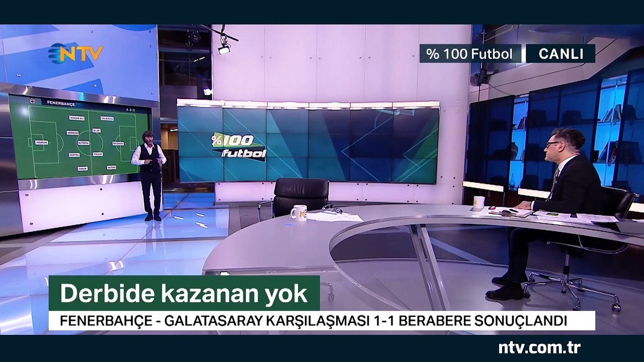 % 100 Futbol Fenerbahçe - Galatasaray 14 Nisan 2019